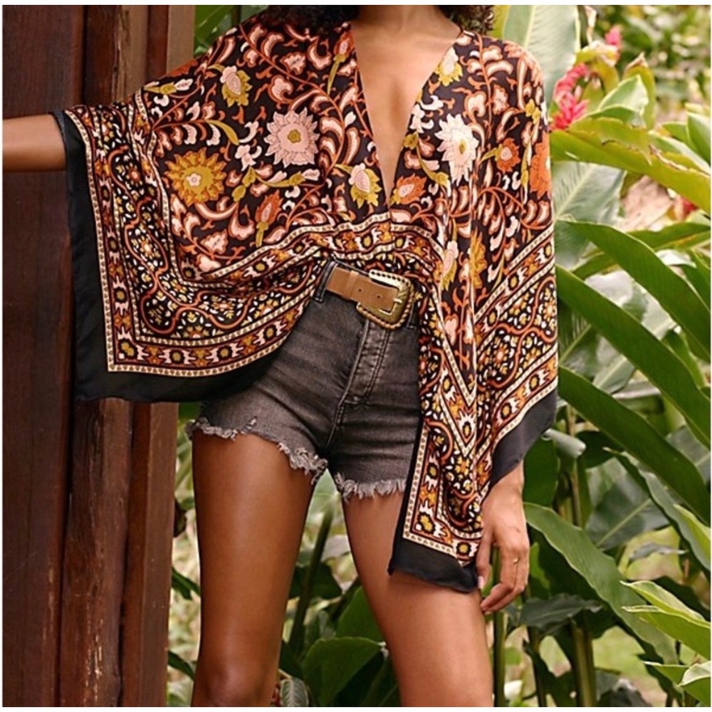 Free People We The Free Crvy Distressed High‎ Rise Cut Off Denim Shorts 24 Black